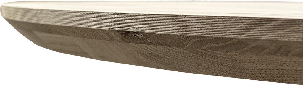 Tafelblad | verjongd | eiken tafel | eettafel | tafel | eike, Ophalen, Nieuw, Ovaal, Eikenhout