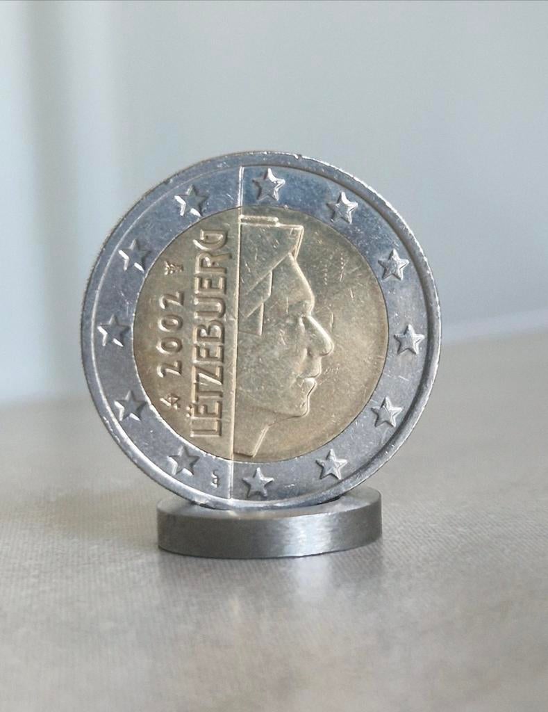 2002, Luxembourg , 2 Euro Coin, Enlèvement ou Envoi, 2 euros