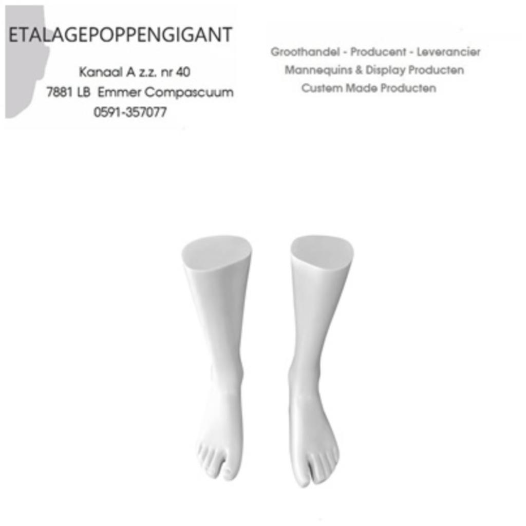 Set Presentatie Voeten Mannelijk en Vrouwelijk Modellen EPG, Kleding | Heren, Sokken en Kousen, Wit, Ophalen of Verzenden, ETALAGEPOPPENGIGANT.NL