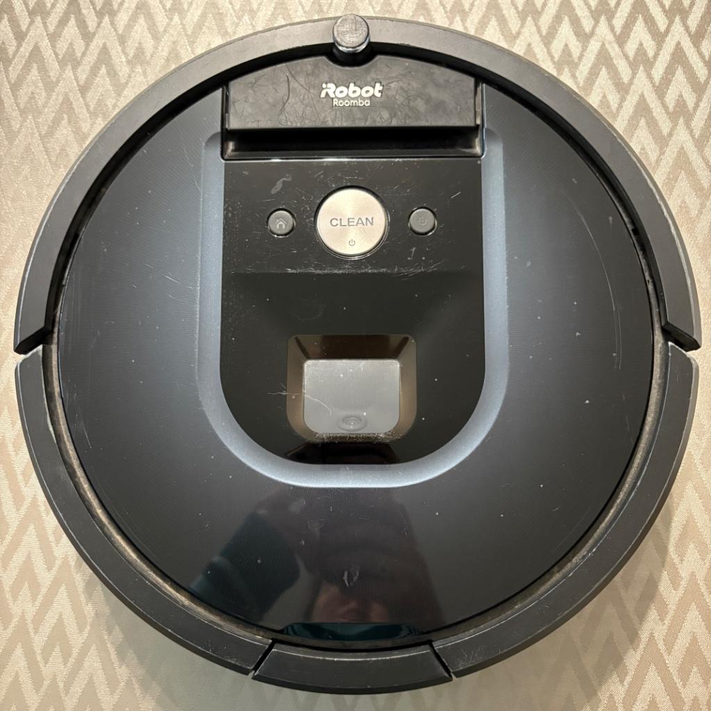 iRobot Roomba 981 met accessoires, Ophalen, Zo goed als nieuw, Reservoir, Robotstofzuiger