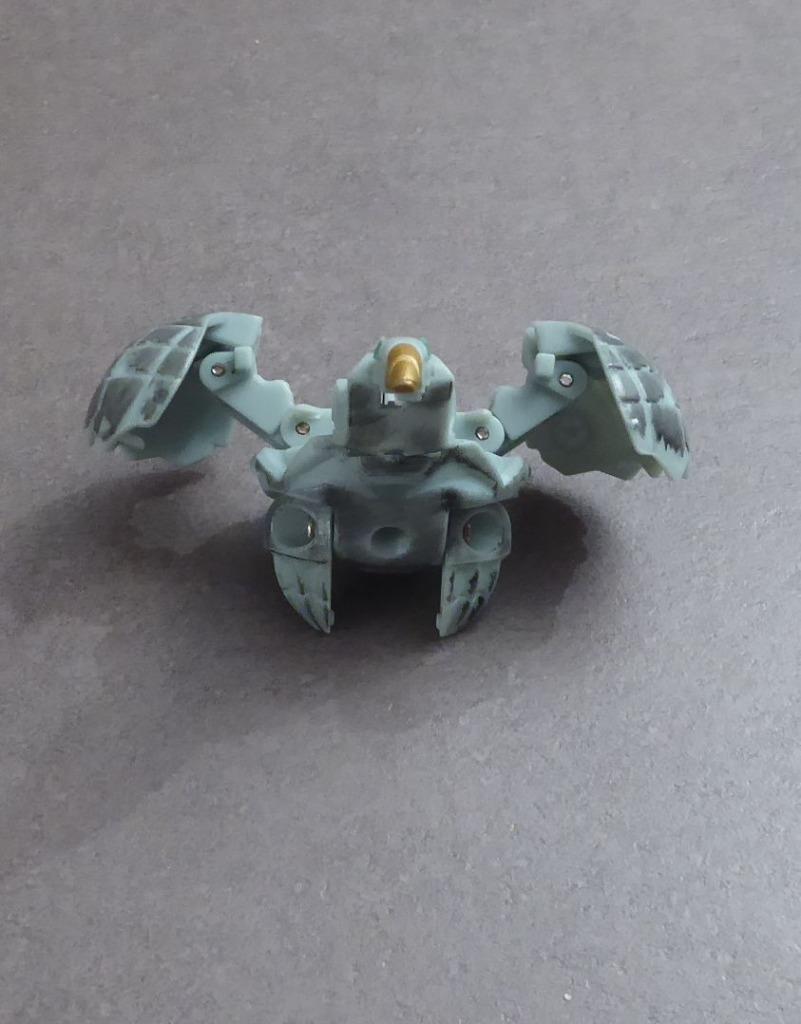 Bakugan Battle Brawlers Nieuwe Vestroia:Grey Haos Wired 600G, Verzamelen, Ophalen of Verzenden, Gebruikt