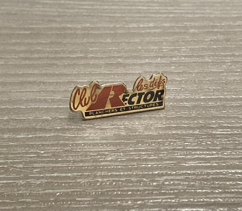 PIN - CLUB RECTOR, Envoi, Utilisé, Autres sujets/thèmes, Insigne ou Pin's