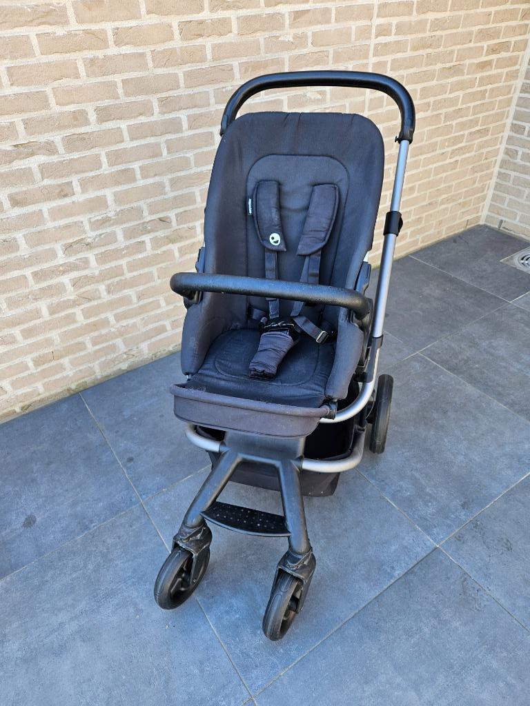 Wandelwagen Easywalker Harvey2 met draagmand, zitje en acces, Kinderen en Baby's, Gebruikt, Verstelbare duwstang, Ophalen, Kinderwagen