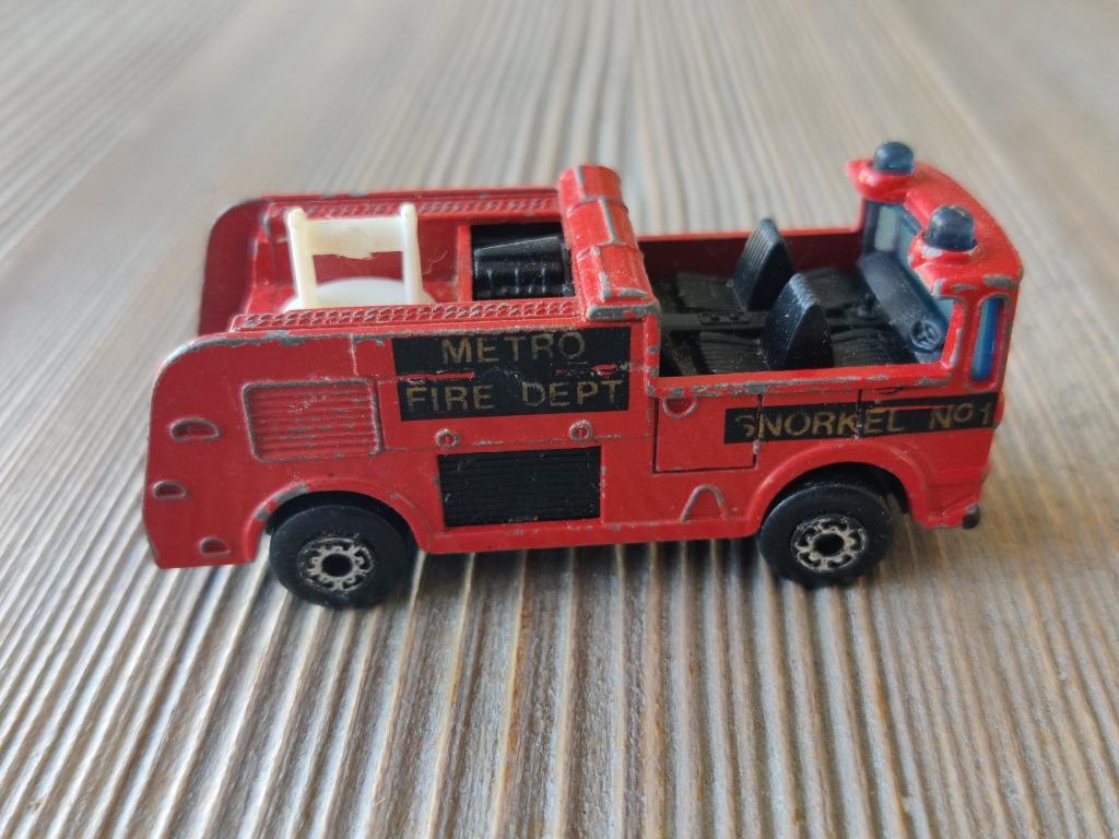 Matchbox Snorkel - 1981 - Macau  Goede staat (ladder ontbree, Hobby en Vrije tijd, Ophalen of Verzenden, Gebruikt