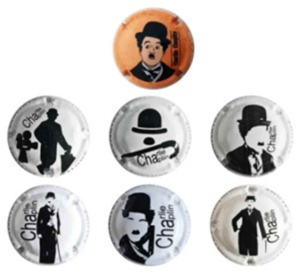 Champagne capsules - Fontaine Salomé 10 Chaplin (L 7918), Collections, Envoi
