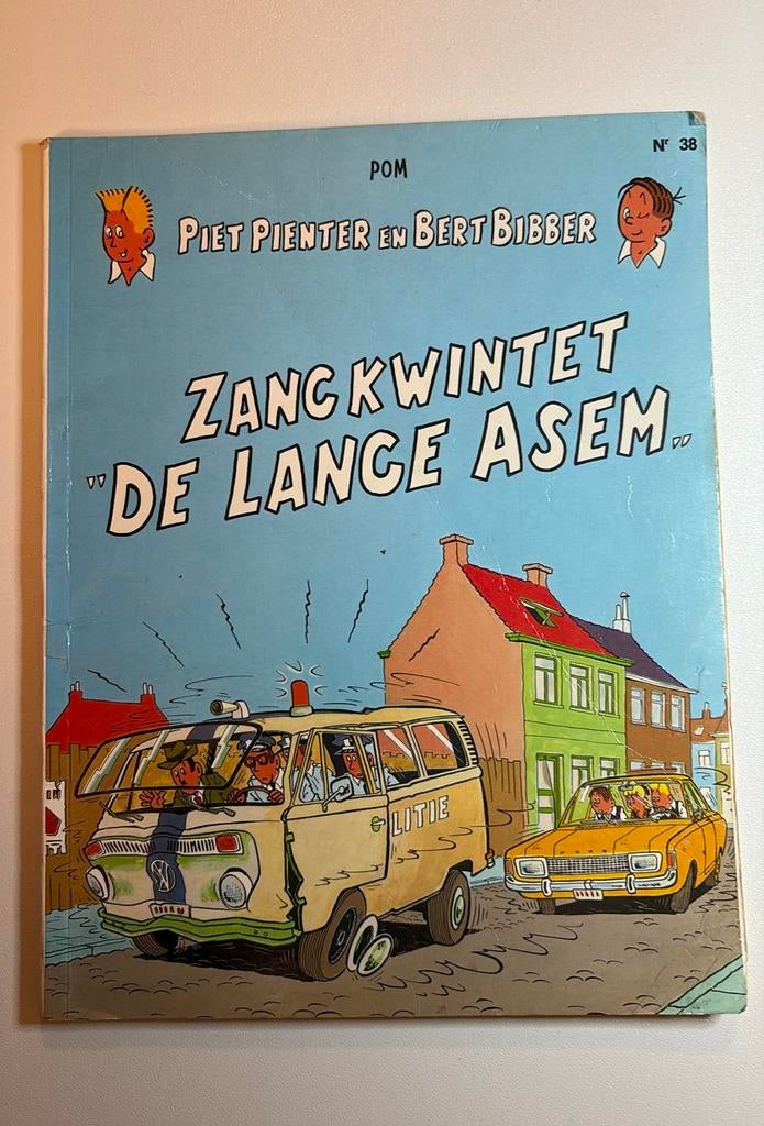 Piet Pienter en Bert Bibber - Nr 38 - Zangkwintet “De lange., Ophalen of Verzenden, Zo goed als nieuw