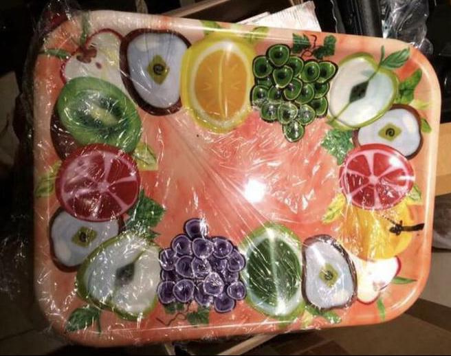 Dienblad plateau voor fruit. Nieuw., Ophalen of Verzenden