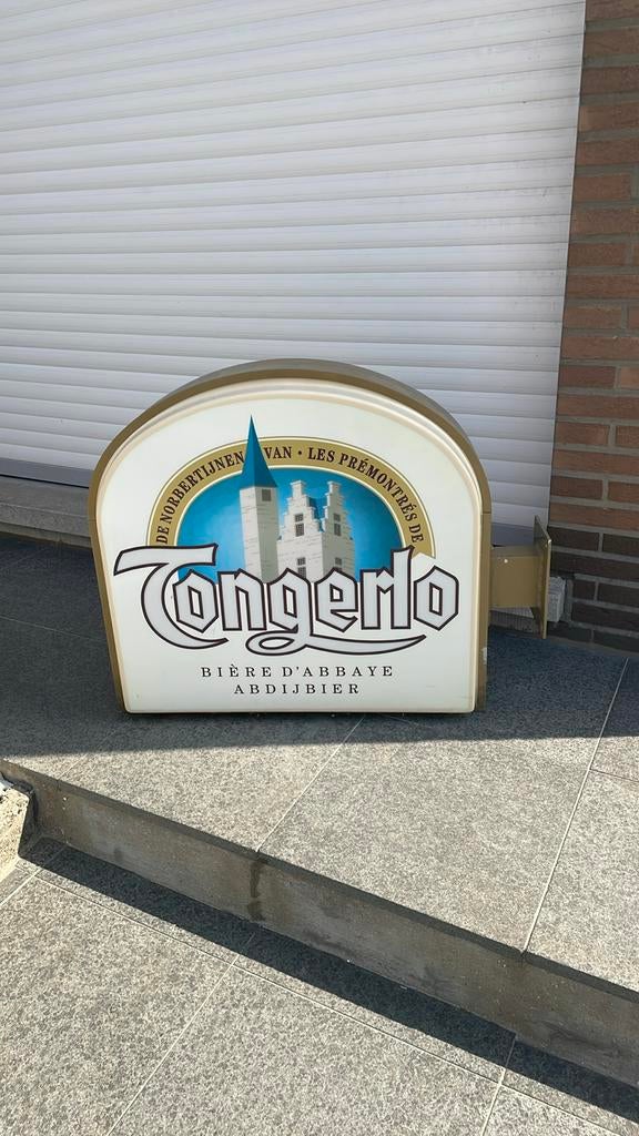 Reclamebord Tongerlo, Ophalen, Zo goed als nieuw