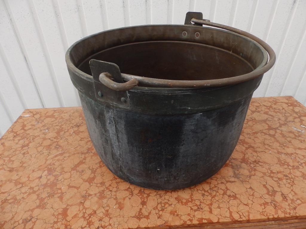 Oude roodkoperen ketel, Ophalen, Koper