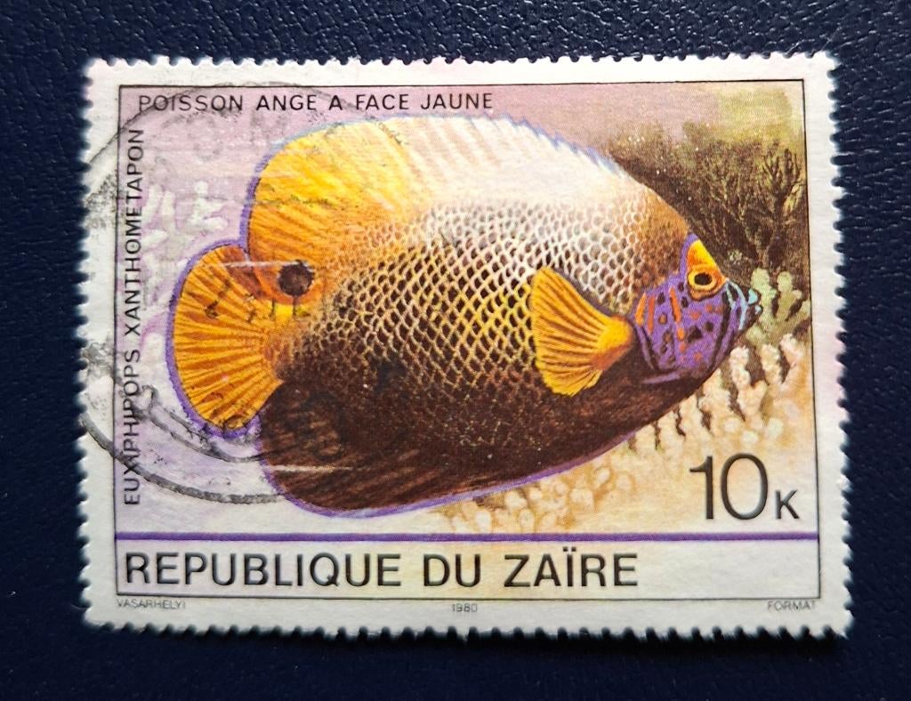 Timbre Zaïre OBP 1043, tamponné, Enlèvement ou Envoi, Autres pays, Affranchi