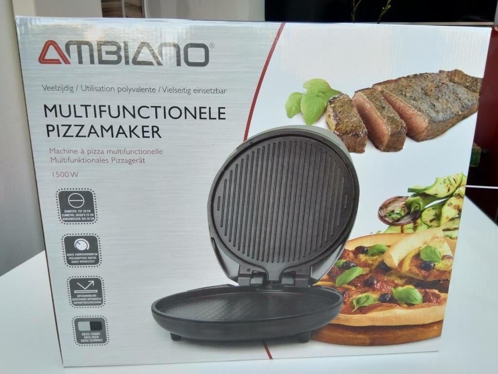 Pizzamaker Ambiano,1500W, Ophalen, Nieuw