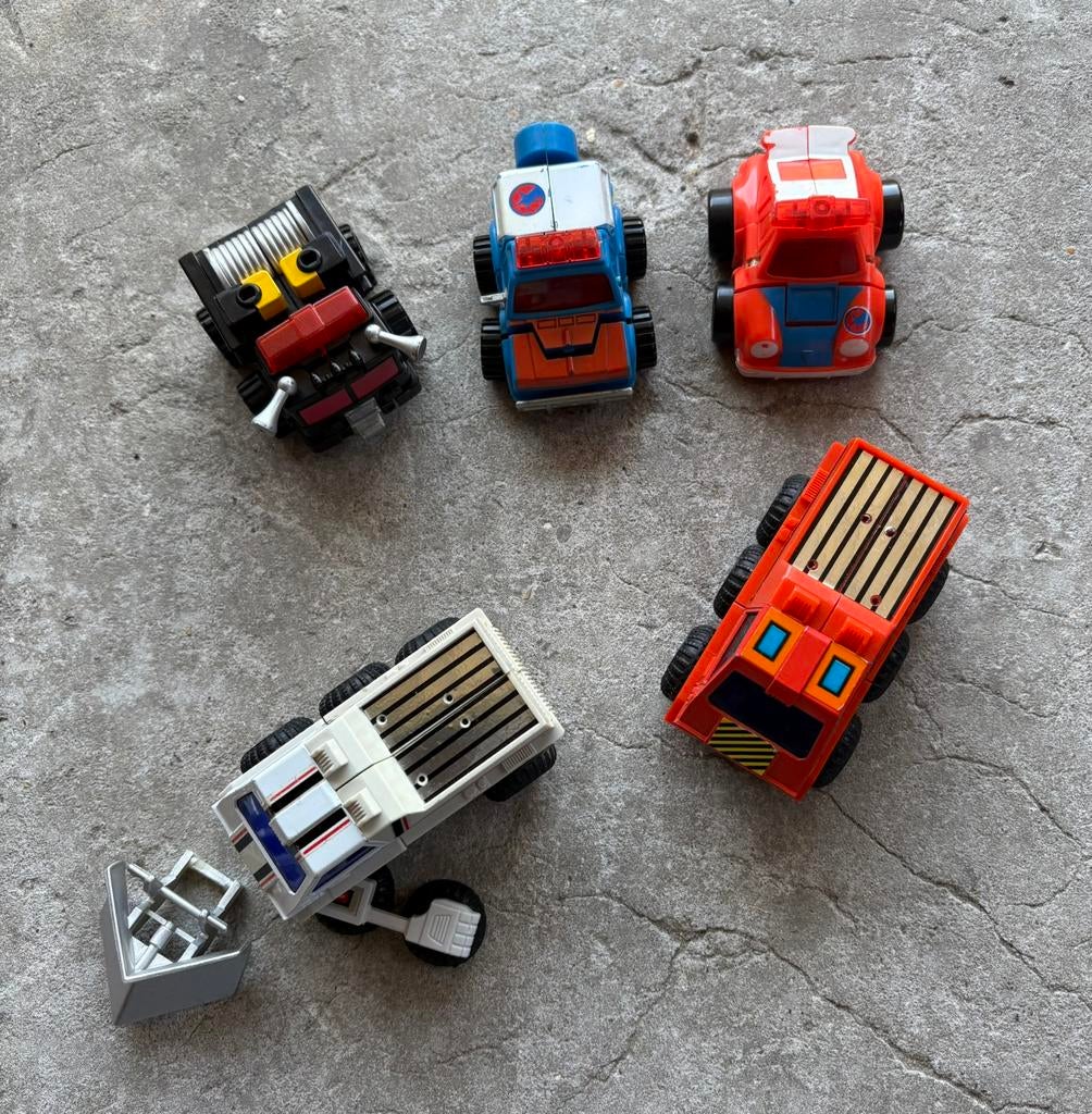 Transformers KO lot Gobots LJN, Verzamelen, Ophalen of Verzenden, Zo goed als nieuw