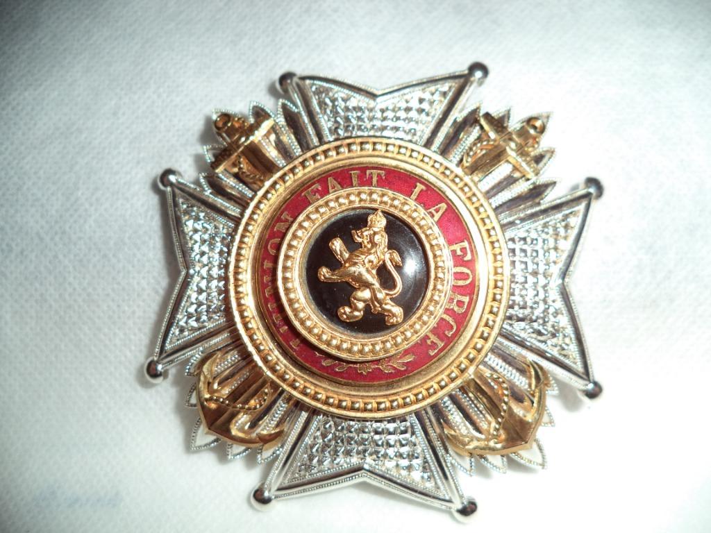Medaille grootofficier Leopoldsorde Marine, Ophalen of Verzenden, Marine
