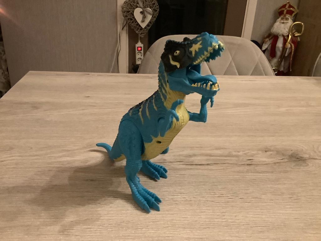 Jouet avec personnage de dinosaure (20x17 cm), Enlèvement ou Envoi, Comme neuf