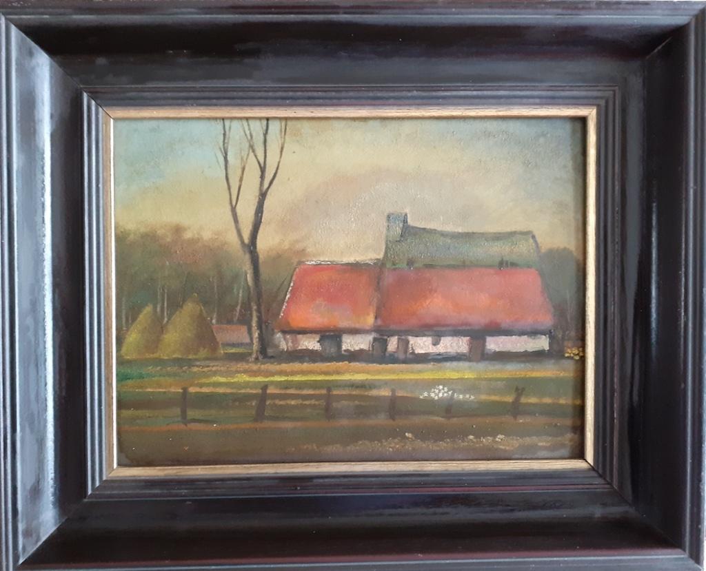 Schilderij TUUR DE RIJBEL (Lebbeke 1927-2016), Enlèvement