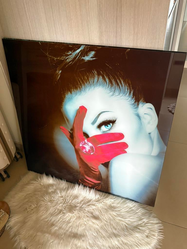 Kader in glas, Huis en Inrichting, Woonaccessoires | Schilderijen, Tekeningen en Foto's, Ophalen, Zo goed als nieuw