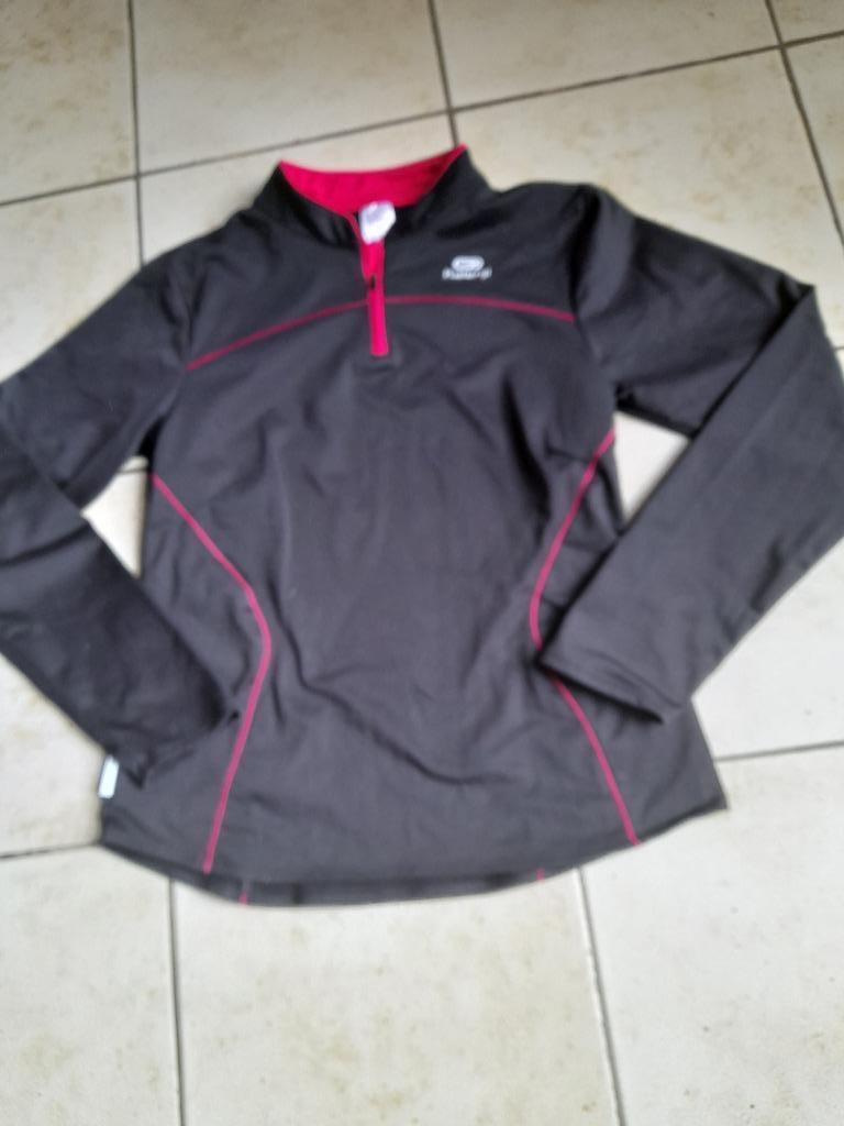 dames trainingsvest mt 40, Maat 38/40 (M), Zwart, Ophalen of Verzenden, Decathlon