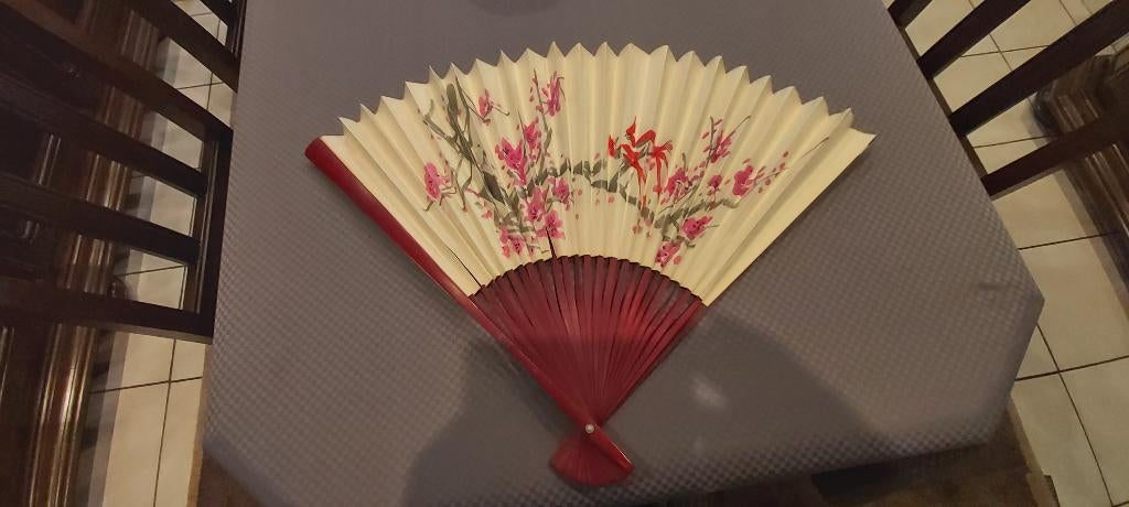 decoratieve waaier, Ophalen