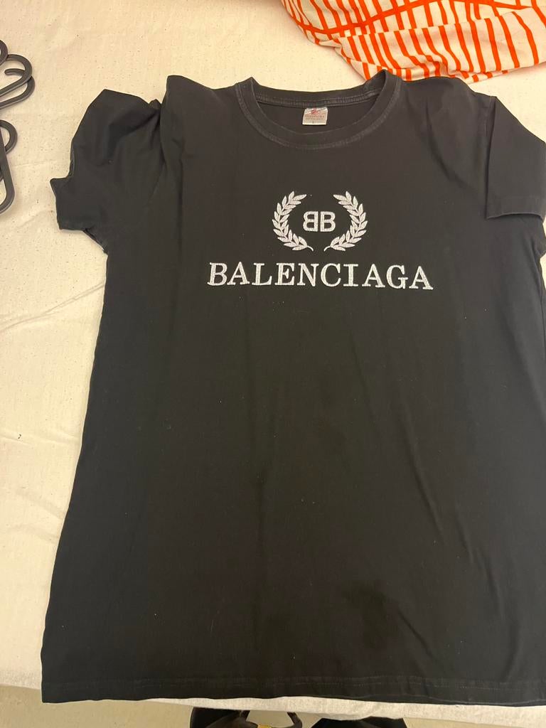 T shirt maat L, Ophalen of Verzenden, Gedragen, Maat 52/54 (L), Zwart