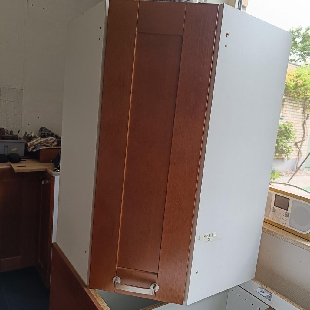 boven keukenkast hoek factum, Huis en Inrichting, Keuken | Keukenelementen, Ophalen of Verzenden, Zo goed als nieuw