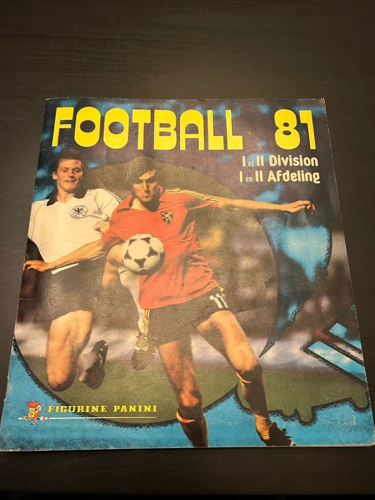 Panini album Football 81, niet compleet, Verzamelen, Ophalen of Verzenden