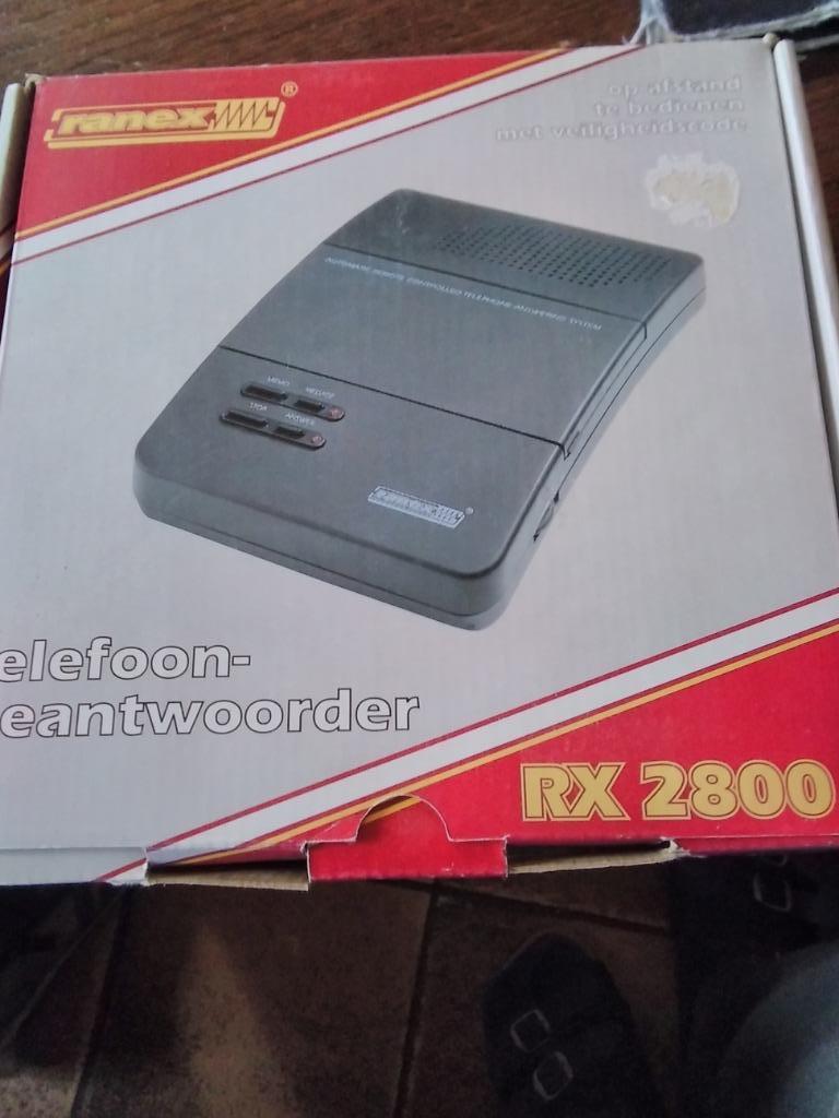Telefoonbeantwoorder Ranex RX2800, Telecommunicatie, Ophalen, Nieuw