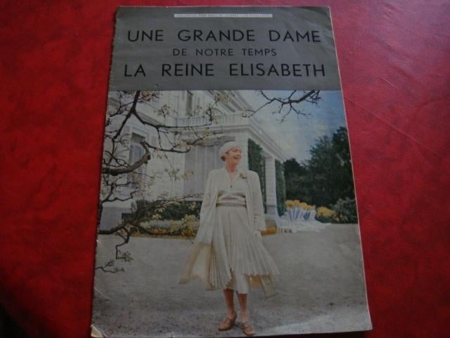 Journal très ancien: Une grande dame La Reine Elisabeth 1835, Verzenden, Gebruikt, Tijdschrift of Boek