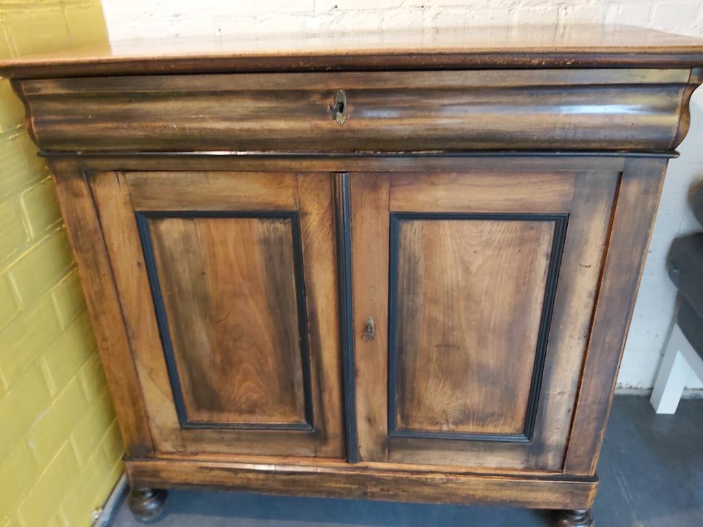 Louis Philippe kast, Ophalen, Overige materialen, Louis Philippe, 100 tot 150 cm