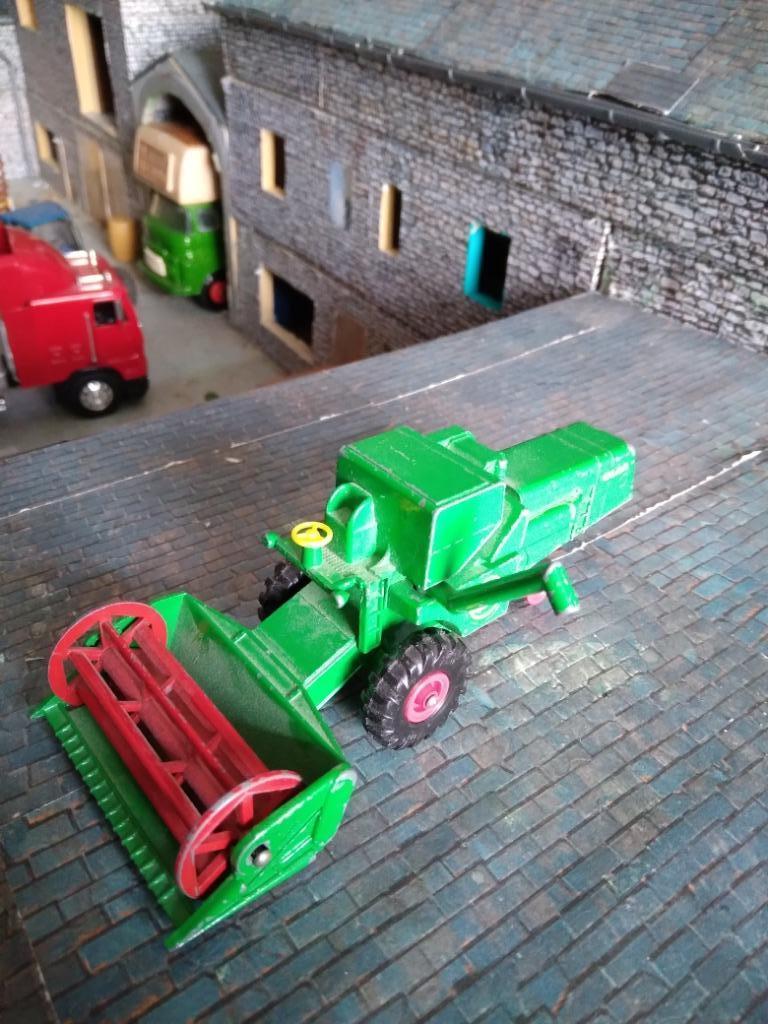 Moissonneuse CLAAS Matchbox King Size K9 VINTAGE, Hobby & Loisirs créatifs, Voitures miniatures | 1:32, Utilisé, Tracteur et Agriculture