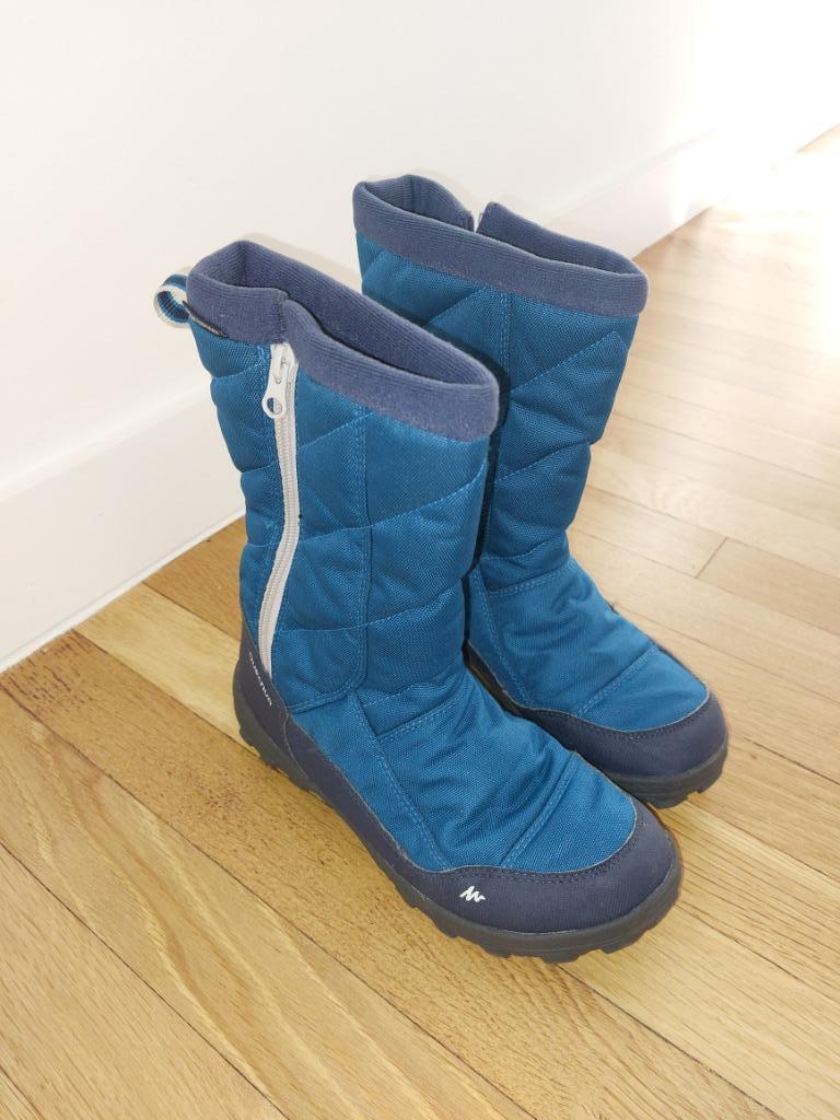 Bottes de neige Decathlon pointure 37 – Etat impeccable, Bottes, Décathlon, Comme neuf, Enlèvement