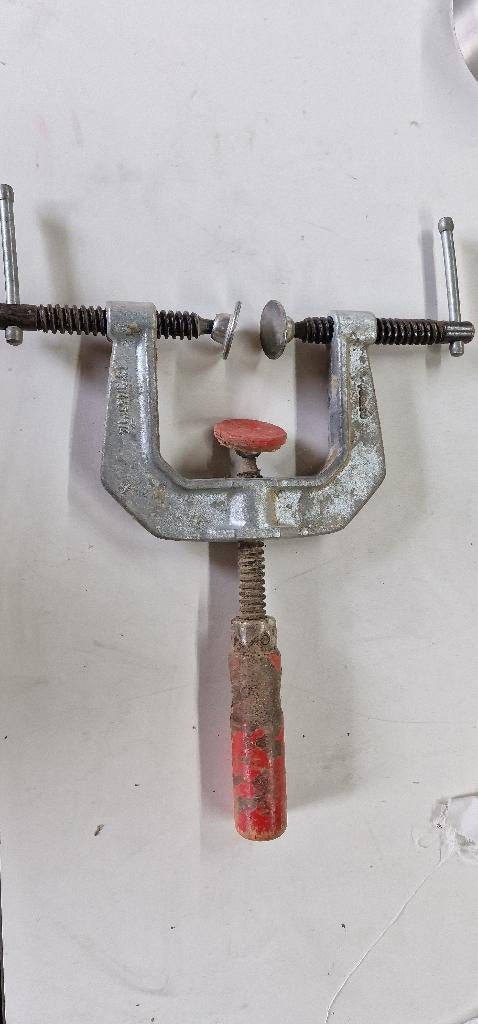 Lijmklemmen Bessey 80mm, Doe-het-zelf en Bouw, Gereedschap | Handgereedschap, Ophalen, Gebruikt