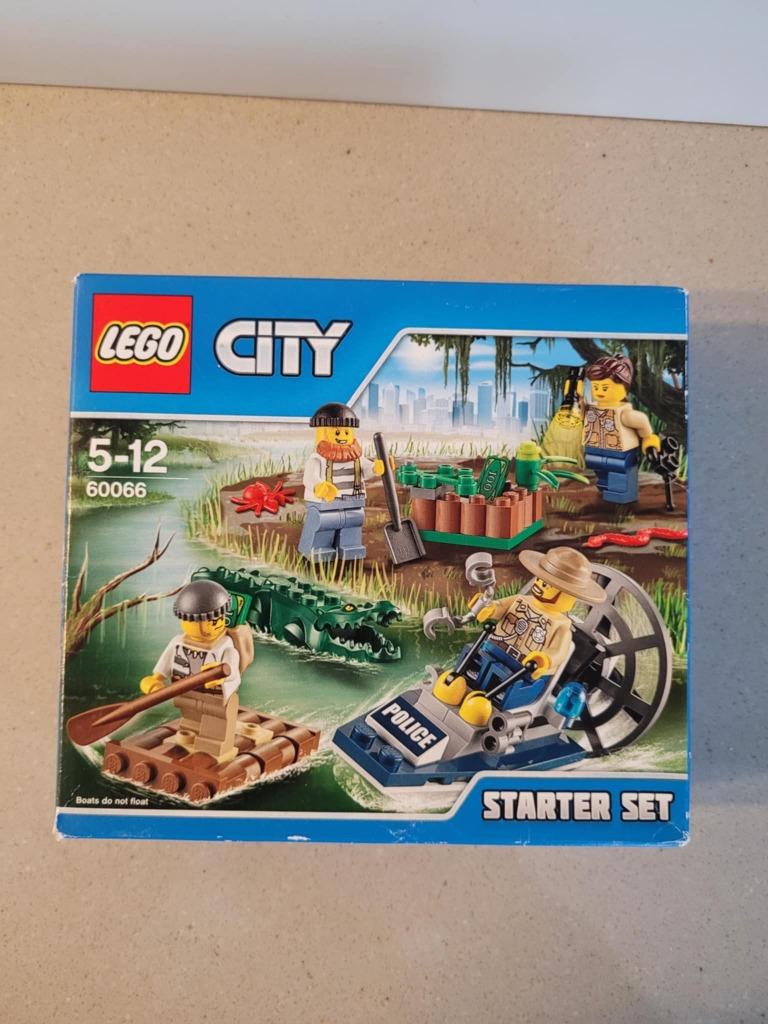 LEGO City 60066 : La police des marais, Enlèvement ou Envoi, Neuf, Ensemble complet, Lego