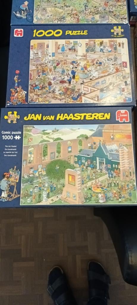 Puzzles Jan van Haasteren, titres variés, Enlèvement ou Envoi