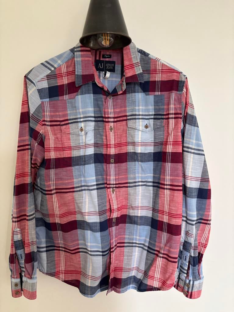 Armani Jeans hemd large, Ophalen, Zo goed als nieuw