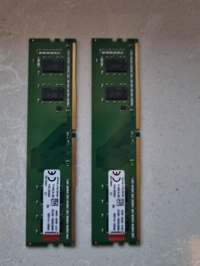 Memory RAM, Informatique & Logiciels, Mémoire RAM, Enlèvement ou Envoi, DDR4, Utilisé, Desktop