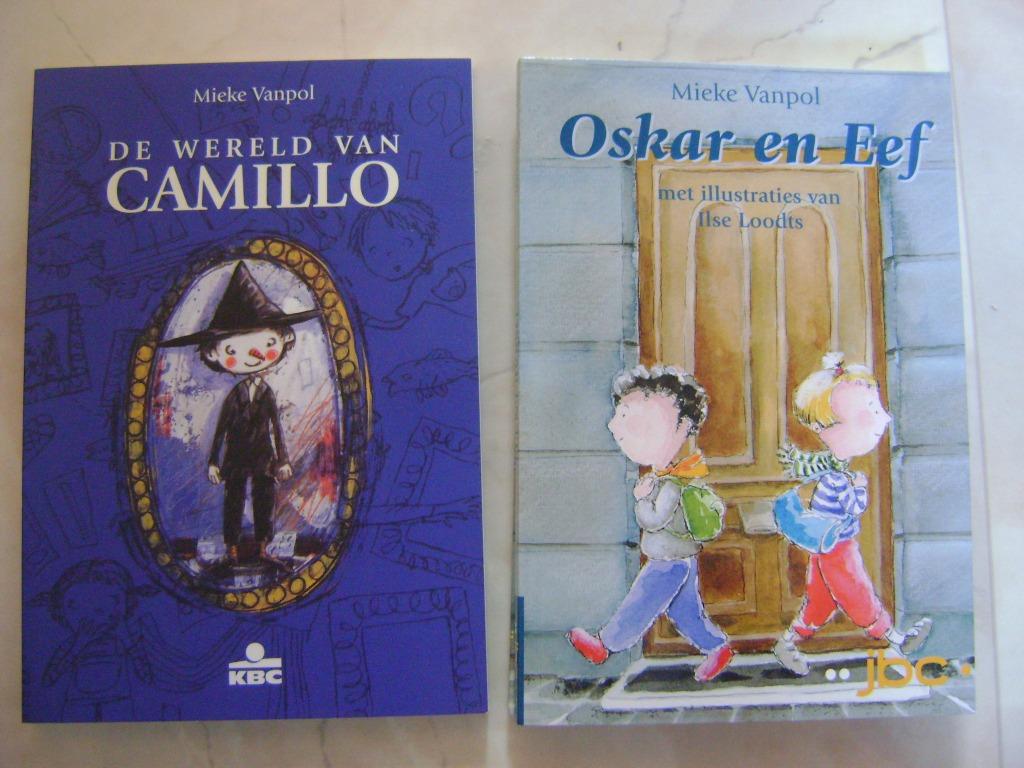 Mieke Vanpol : Le monde d'Oscar, Eef et Camillo, Enlèvement ou Envoi, Comme neuf