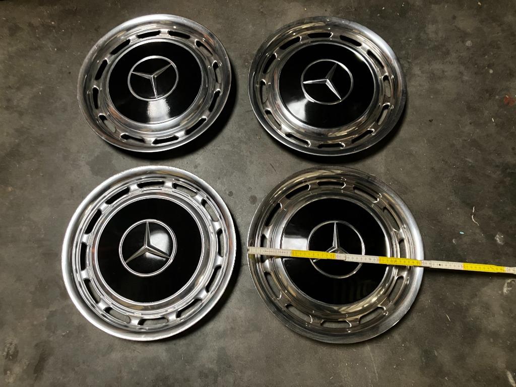 MERCEDES W123 WIELDOPPEN 15", Ophalen