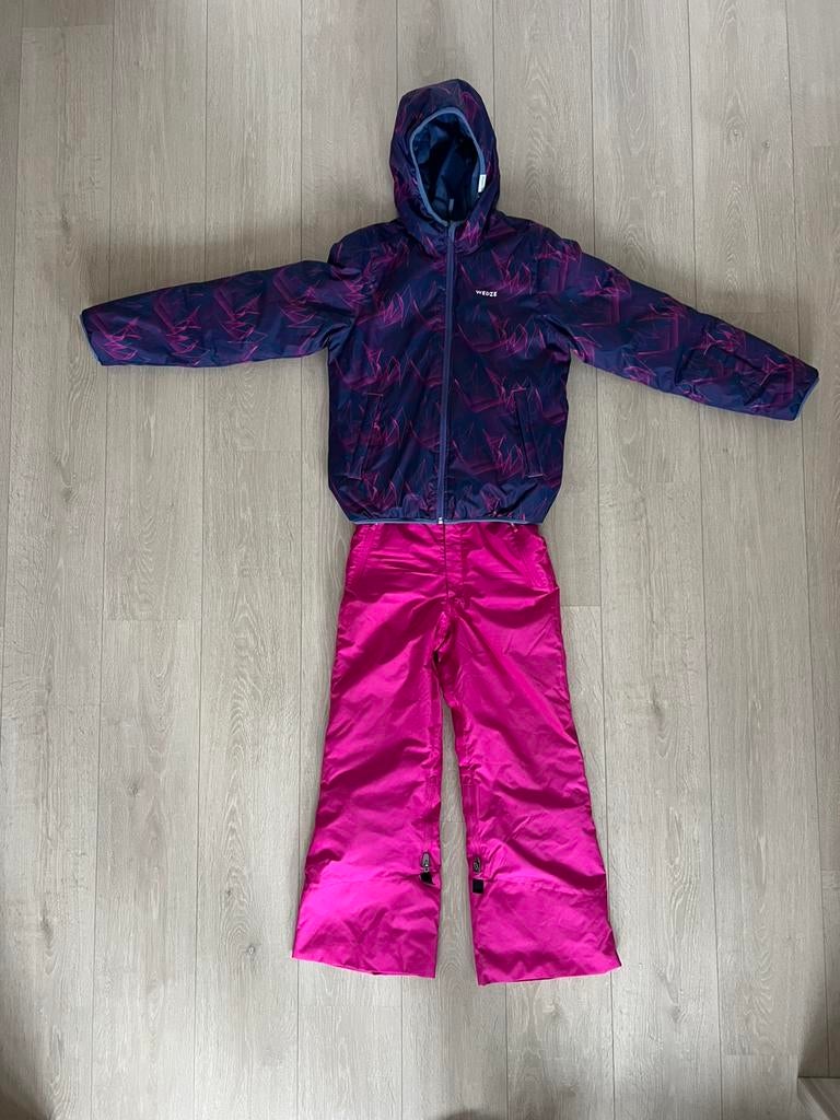 Ski jas + ski broek meisjes 12 jaar, Sport en Fitness, Skiën en Langlaufen, Zo goed als nieuw, Kleding, Ski, Ophalen