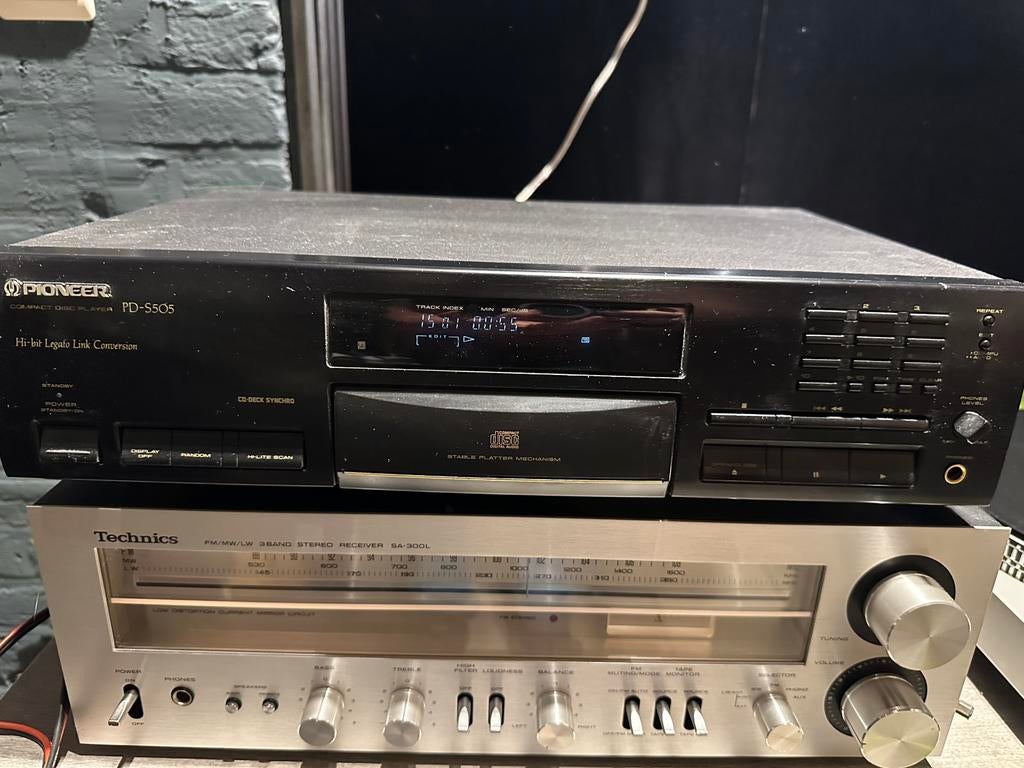 Pioneer PD-S505 CD speler stable platter mechanism, Enlèvement, Comme neuf, Pioneer
