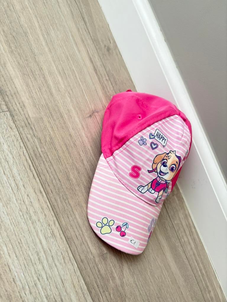 Roze paw patrol pet maat 52cm, Kinderen en Baby's, Kinderkleding | Petten en Hoeden, Ophalen, Meisje, Paw Patrol, Pet