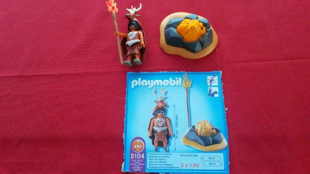 Playmobil 5104 Vuurwachter met rots, Enlèvement ou Envoi, Comme neuf, Ensemble complet