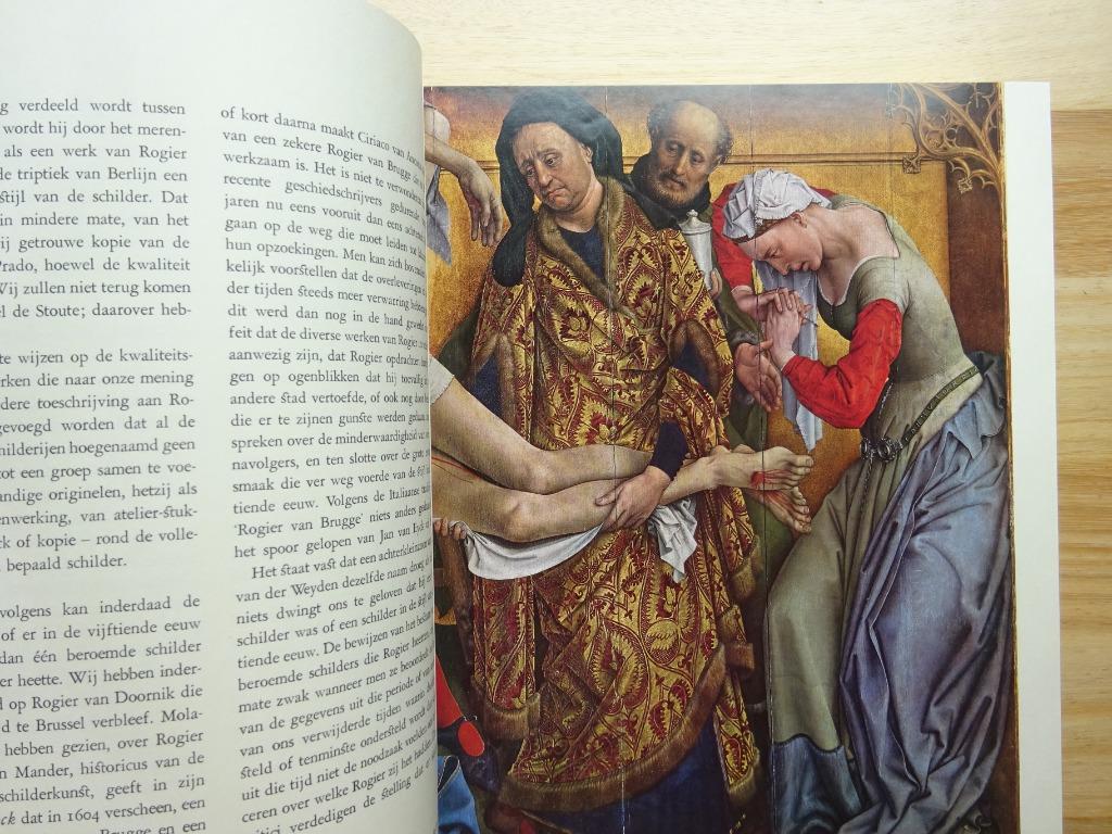 Rogier van der Weyden, monografie, door Martin Davies, 1974,, Peinture et dessin, Enlèvement ou Envoi, Comme neuf, Martin Davies