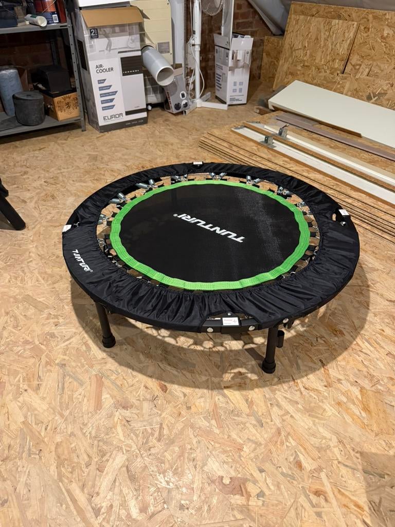Tunturi trampoline, Sport en Fitness, Fitnessmaterialen, Ophalen, Zo goed als nieuw