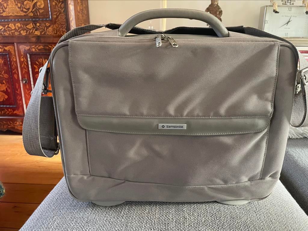 Sacoche ordinateur Samsonite beige, Enlèvement ou Envoi, Comme neuf