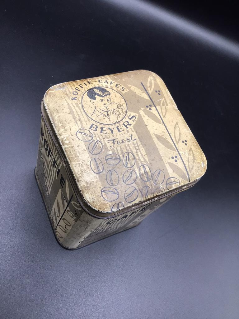 Beyers koffieblik, Verzamelen, Blikken, Ophalen of Verzenden, Koffie