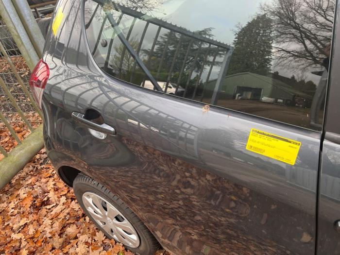 Portière 4portes arrière droite d'un Peugeot 108 (KTA), -, 3 mois de garantie, Utilisé, Porte