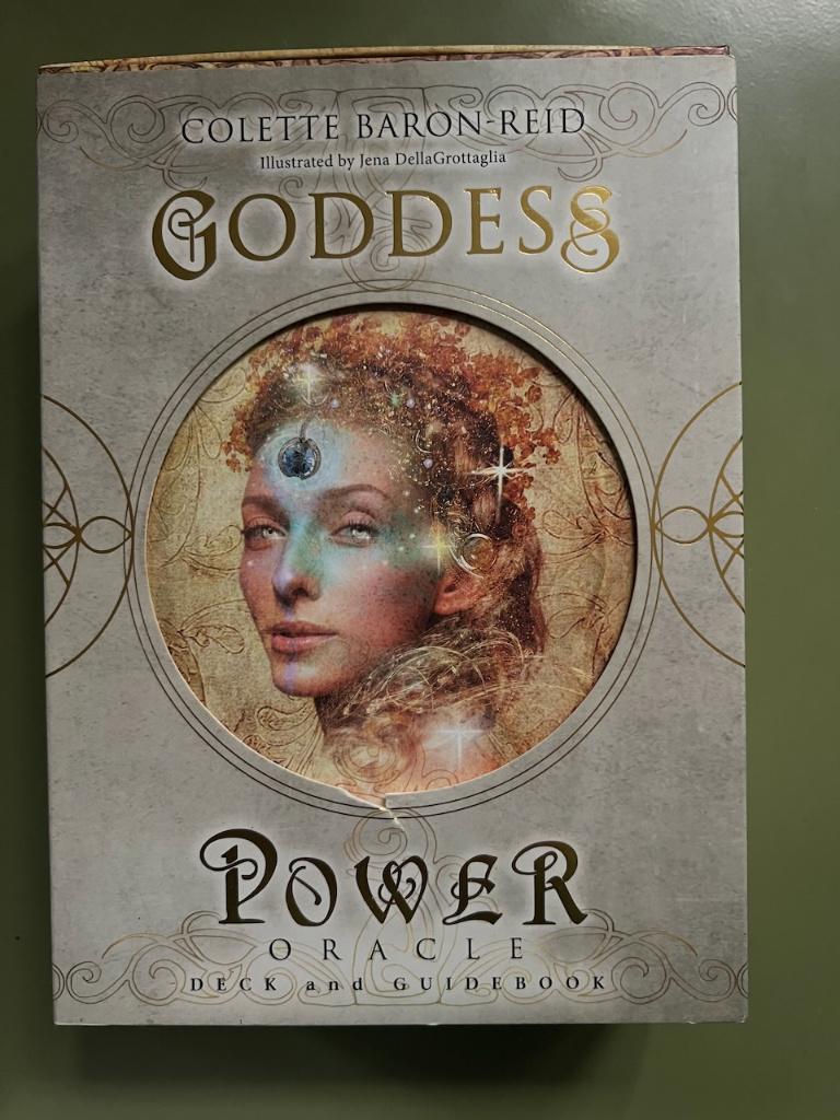 Goddess Power oracle, Livres, Ésotérisme & Spiritualité, Comme neuf, Tarot ou Tirage de Cartes, Enlèvement