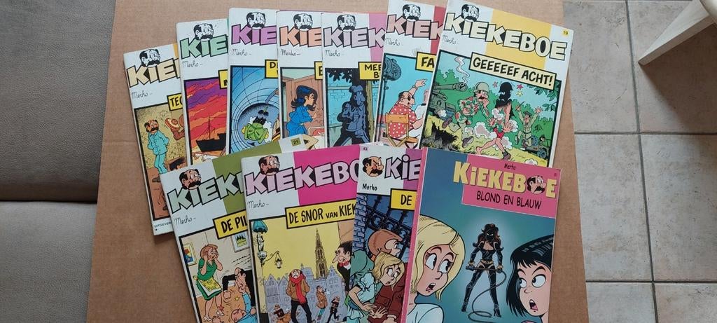 Stripverhalen Kiekeboe - 11 stuks, Ophalen of Verzenden, Gelezen