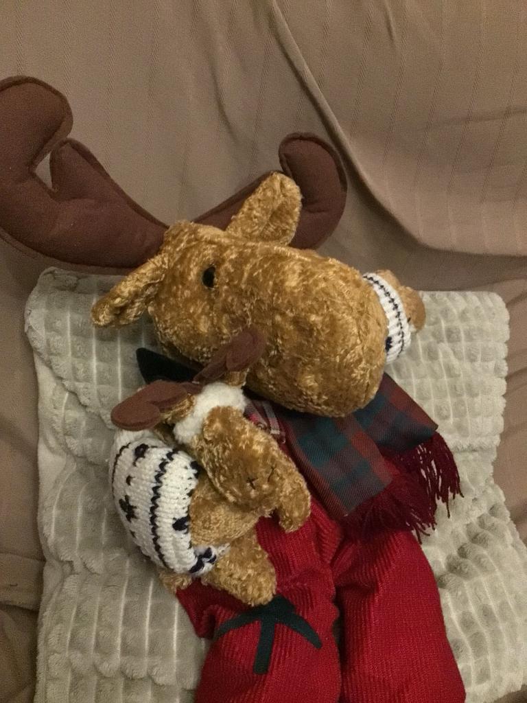 Rudolf rendier kerst knuffel kerstartikel, Diversen, Ophalen