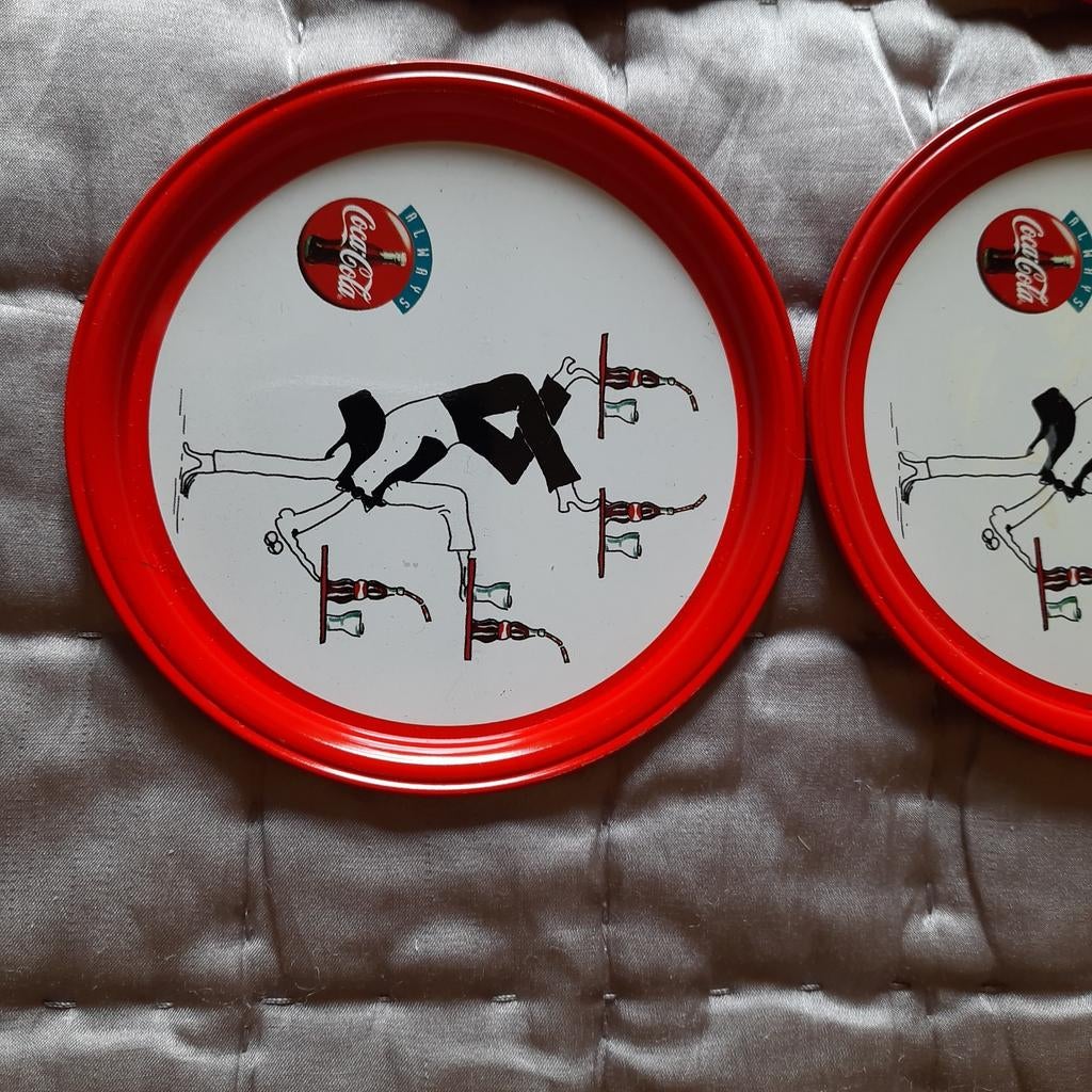 12 SOUS-VERRES VINTAGE COCA COLA. ÉTAT NEUF., Enlèvement, Comme neuf, Ustensile
